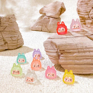 Luminous Small KiKi Micro Landscape Ornament Outdoor Glowing Miniature รูปปั้นกระถางสวนตกแต่งบ้าน