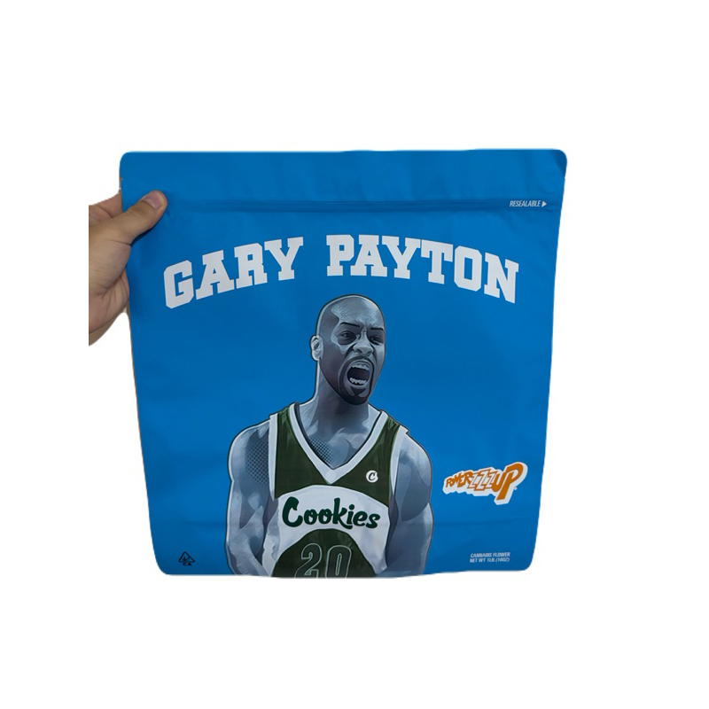 Gary Payton Cookies Mylar zip bag size 454 grams / 1 lb