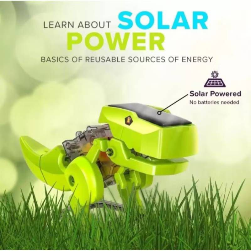 👑 STEM 👑 DIY STEM 3in1 Solar Robot Kit ของเล่นวิทยาศาสตร์ หุ่นยนตร์โซล่า