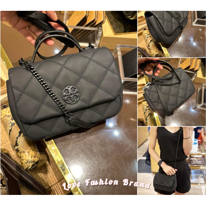 ผ่อน0%แท้100 TORY กระเป๋าสะพาย 153400 Willa Matte Mini