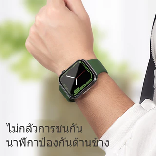เหมาะสำหรับ iWatch Series 10/11 PC Case + ตัวป้องกันหน้าจอ 42 มม.46 มม.ป้องกันแรงเสียดทาน 2-in-1 นาฬิกา