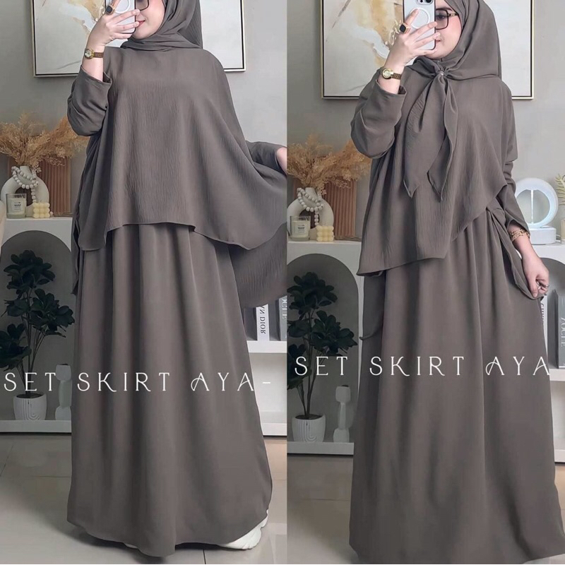 ชุดเซตกระโปรงผ้าสลาฟ