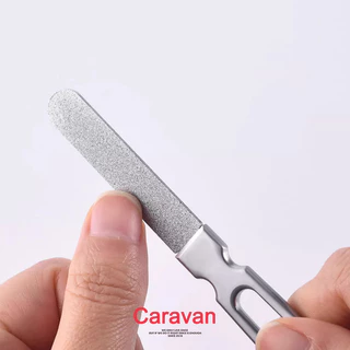 Caravan Crew Nail file ตะไบเล็บ ตะไบหยาบ ตะไบละเอียด ตะไบบัฟ