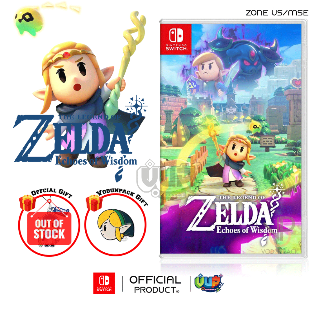 ซื้อ Nintendo Switch : The Legend of Zelda™: Echoes of Wisdom Zone US/MSE ตลับเกม NSW