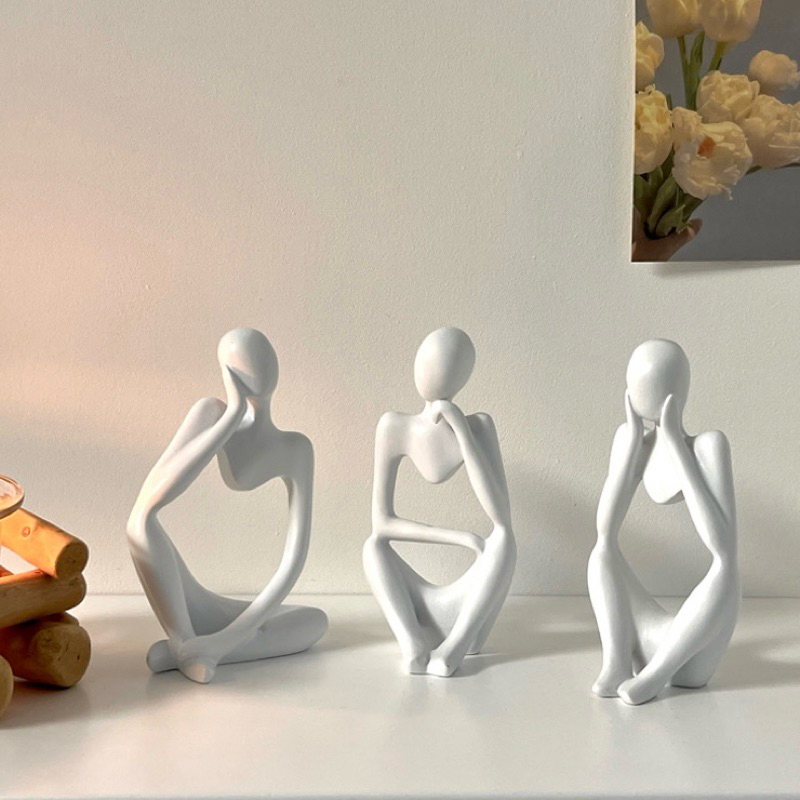 โมเดล รูปปั้นปูน ตกแต่งบ้าน พร็อพถ่ายรูป รูปปั้นไม่เต็มตัว พร้อมส่ง🥨