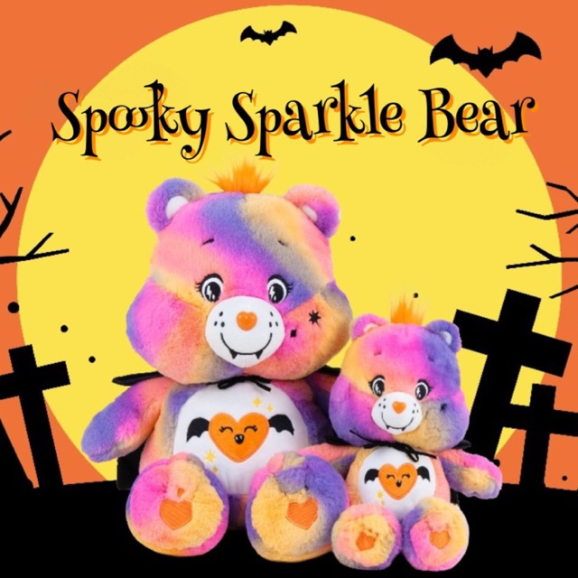 พร้อมส่ง ตุ๊กตาแคร์แบร์ฮาโลวีน Spooky Sparkle Bear (Halloween Collection)