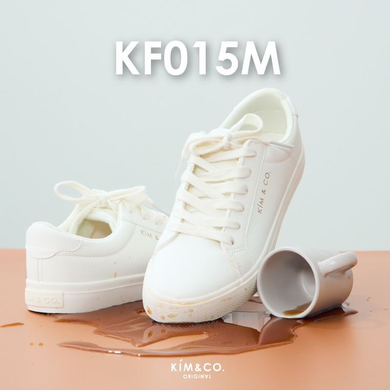 KIM&CO. Summer (KF015M) รองเท้ากันน้ำ แฟชั่นผู้ชายหนัง PU กันน้ำ สไตล์มินิมอล บิดงอได้ 180 องศา