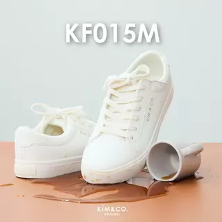 KIM&CO. Summer (KF015M) รองเท้ากันน้ำ แฟชั่นผู้ชายหนัง PU กันน้ำ สไตล์มินิมอล บิดงอได้ 180 องศา
