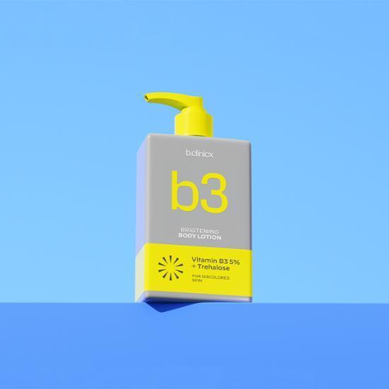[สินค้าของแท้100% พร้อมส่งทันที] b.clinicx - B3 Brightening Body Lotion 300 ml