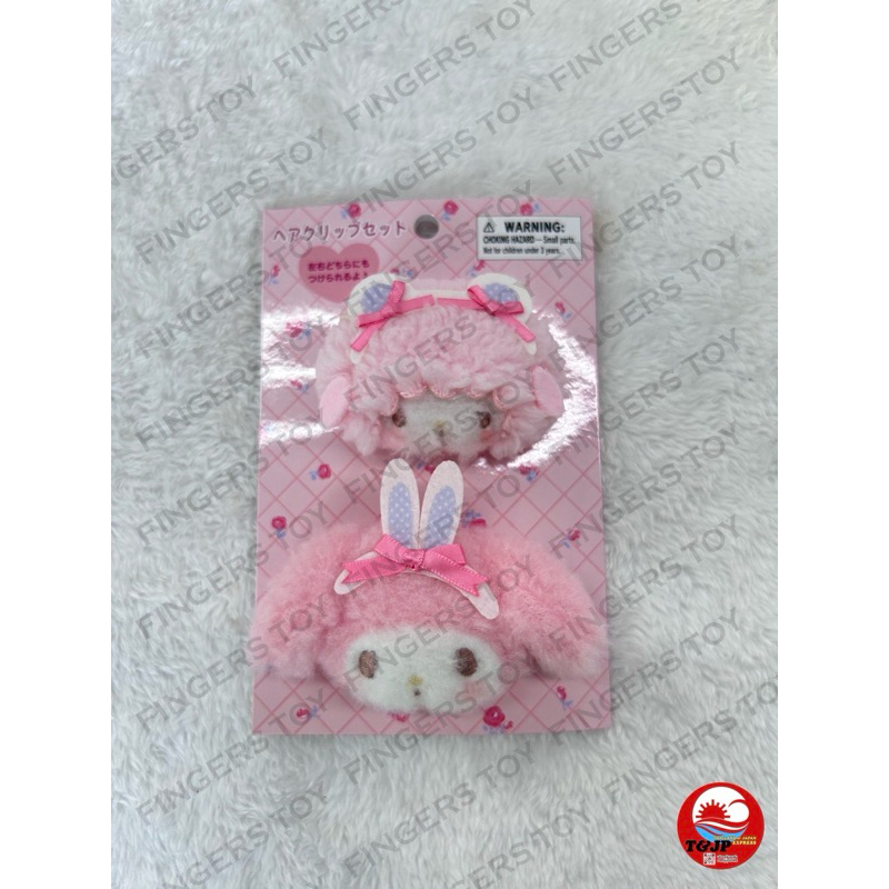 ❗️พร้อมส่ง❗️กิ๊บ My Melody / My Sweet Piano / Sanrio Fluffy Snow Rabbit น่ารัก