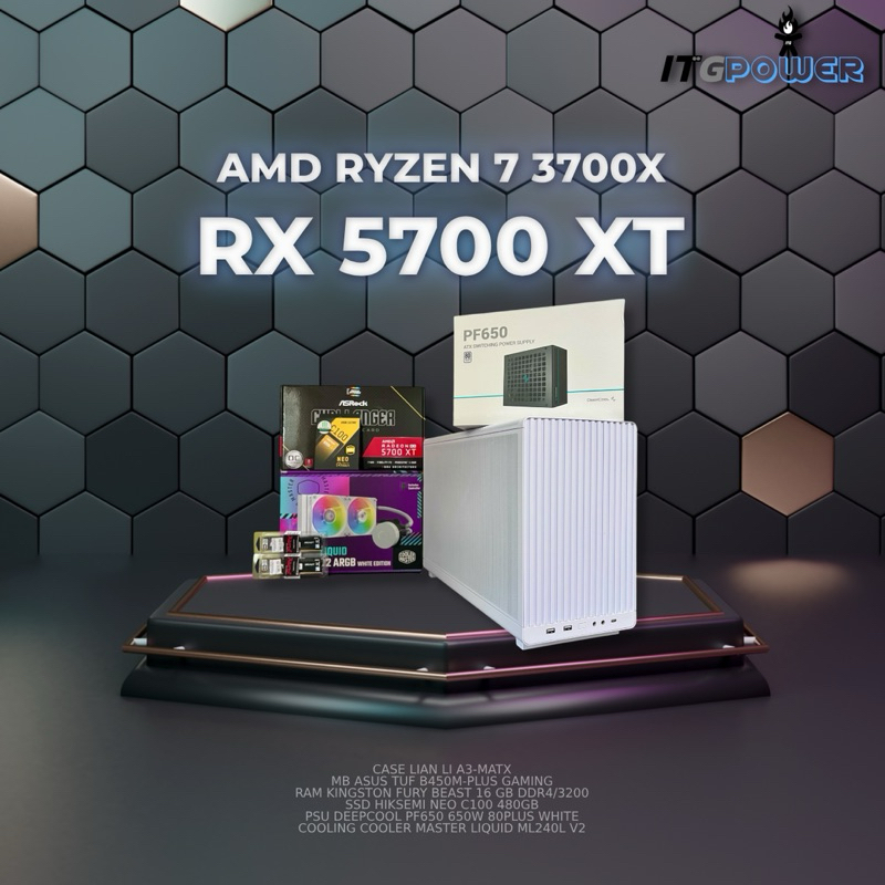 คอมประกอบมือสอง RYZEN 7 3700X & RX 5700 XT
