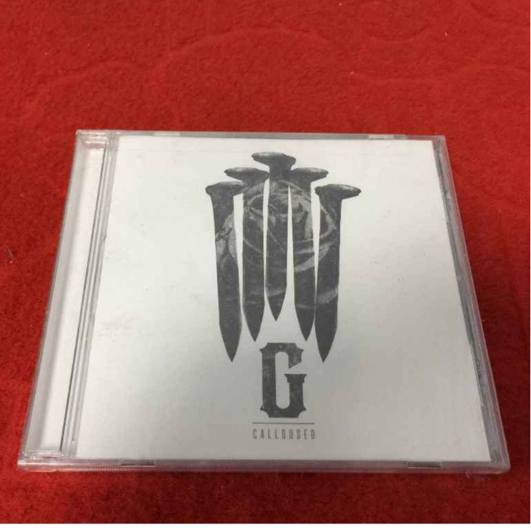 CD ซีดีเพลงสากล Gideon - Calloused สภาพตามรูปปกMaizui