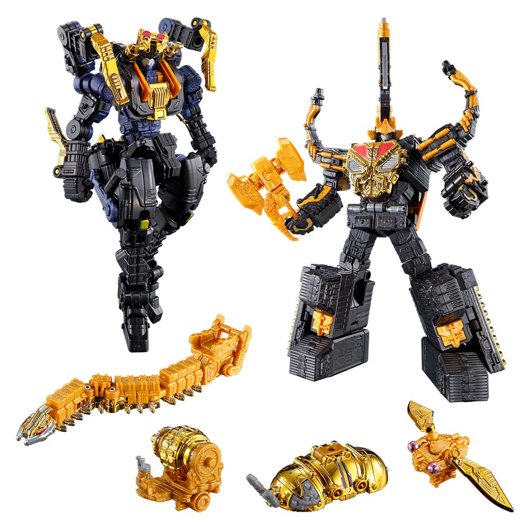 (พร้อมส่ง) Minipla Tarantula abyss & King Caucasuskabuto & Guardian weapons