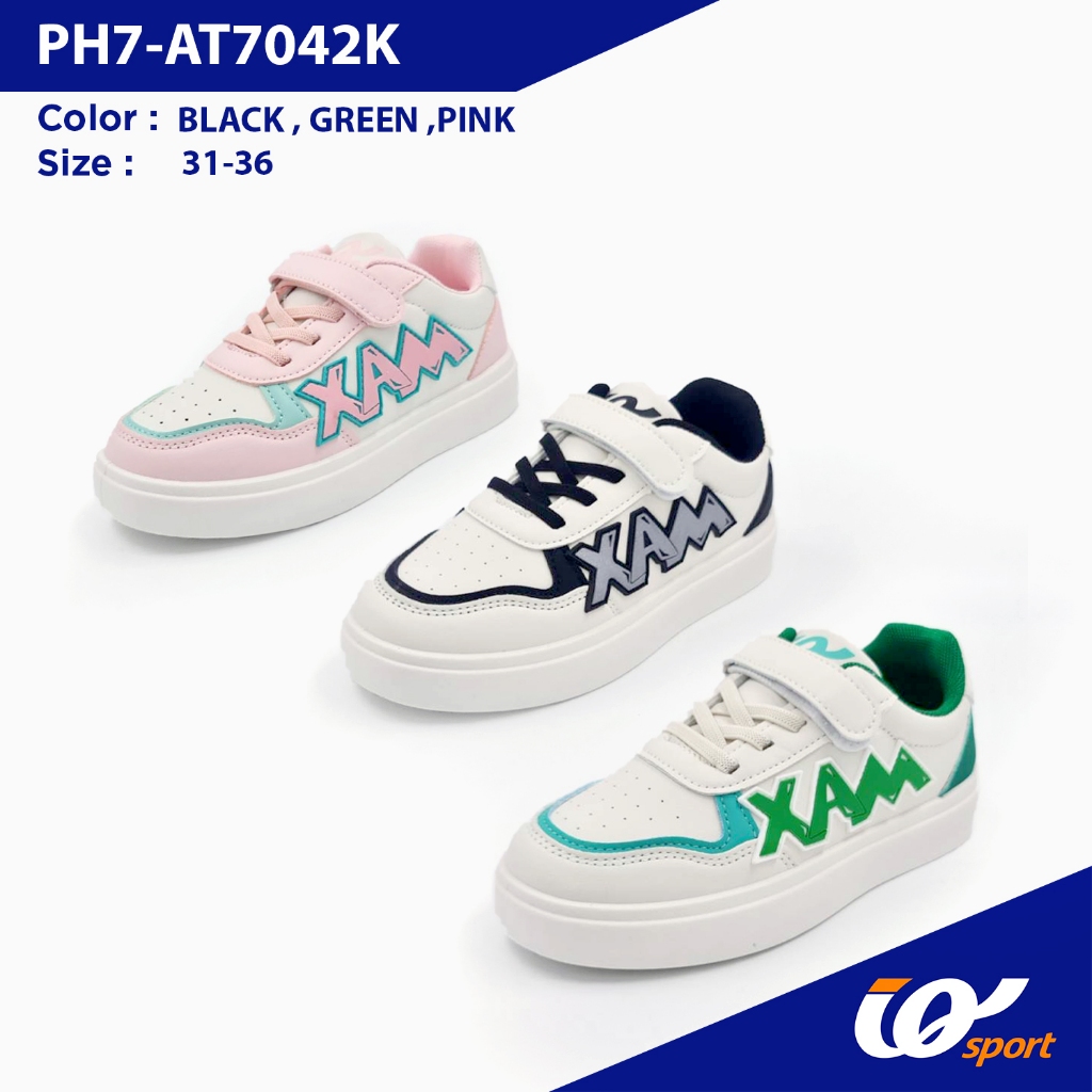IQ KIDS รองเท้าผ้าใบเด็ก (Lifestyle) รหัส PH7-AT7042K