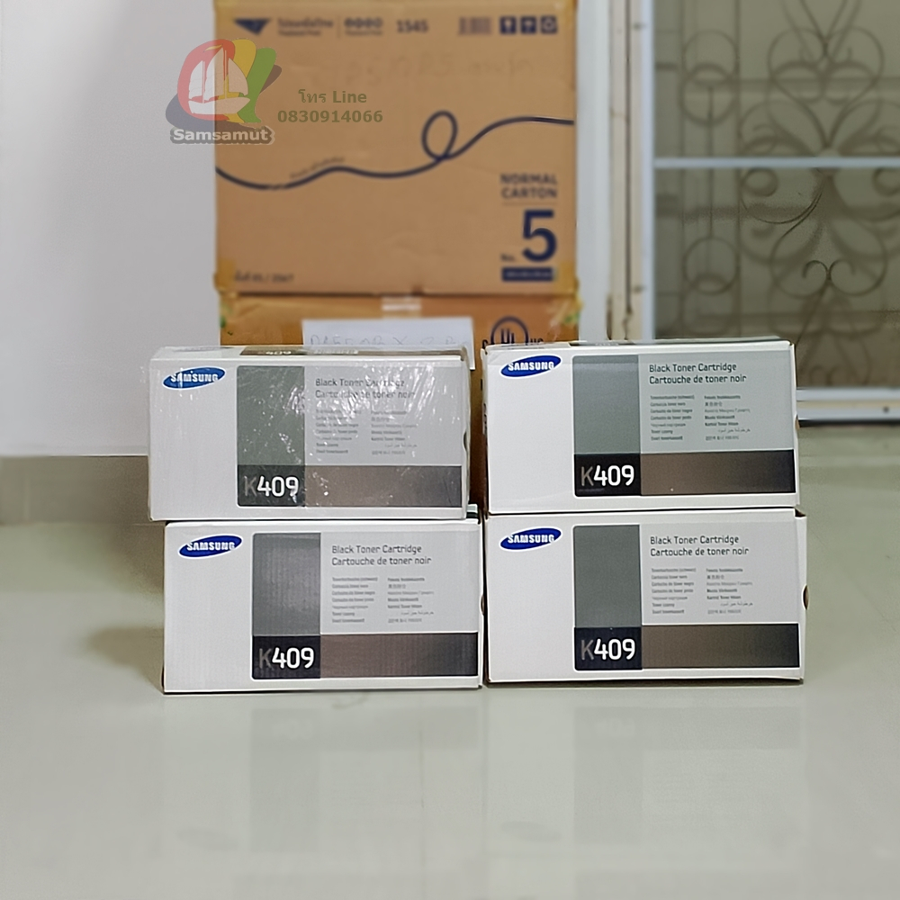 Samsung CLT-K409S CLT-C409S CLT-M409S CLT-Y409S หมึกแท้ กล่อง ดั้งเดิม CLP-310 CLP-315 CLX-3170 CLX-