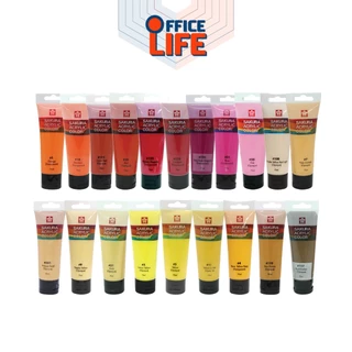 SAKURA (ซากุระ) สีอะคริลิค รุ่น XAC ขนาด 75 ML. มีทั้งหมด 48 สี ( 1 หลอด )