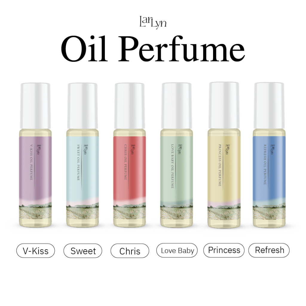 น้ำหอมออย แบรนด์ลาร์ลิน(LarLyn)  น้ำหอมฟีโรโมน เป็นเนื้อออยสูตรพิเศษ ขนาด 10ml