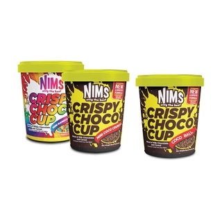 (โปรสุดคุ้ม 2 เเถม 1) Nims Crispy Choco Tube ขนาด 60 กรัม โกโก้ครั้นซ์ ขนมข้าวพองเคลือบช็อกโกแลตแท้ เข้มข้น หลายรสชาติ