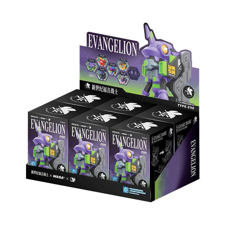 [Art Toy] พร้อมส่ง Blind Box กล่องสุ่ม EVANGELION x WASA EVA206 Series ของแท้