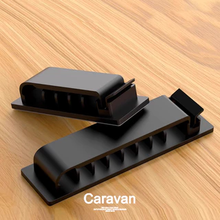 Caravan Crew Wire Organizer Cable Organizer ที่ล๊อกสายเคเบิล 10 ช่องเสียบ