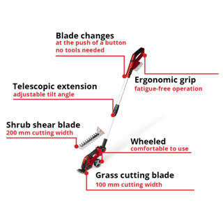 Einhell_Official กรรไกรตัดแต่งกิ่งไม้ไร้สาย รุ่น GE-CG 18/10…