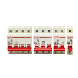 Circuit Breaker 16A - 63A DZ47 1P/2P/3P/4P เซอร์กิตเบรกเกอร์