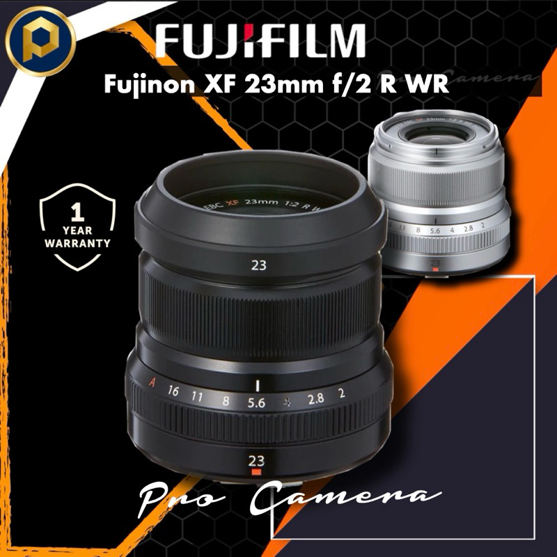 Fujinon XF 23mm f/2 R WR