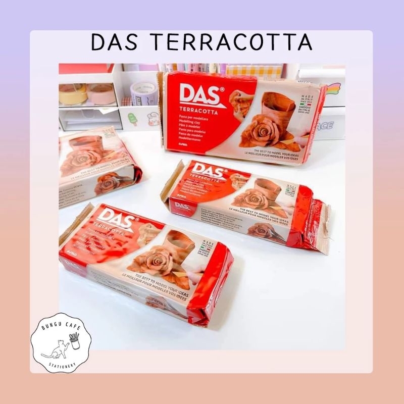 Das Air Dry Modelling Clay  ดินปั้น DAS ดินปั้นธรรมชาติ สามารถแห้งเอง ขนาด 500 g. - 1 kg.