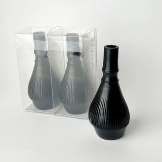 แปรงชงชาเรซิ่น แปรงมัทฉะ สีดำ Matcha Resin Chasen Made in Japan