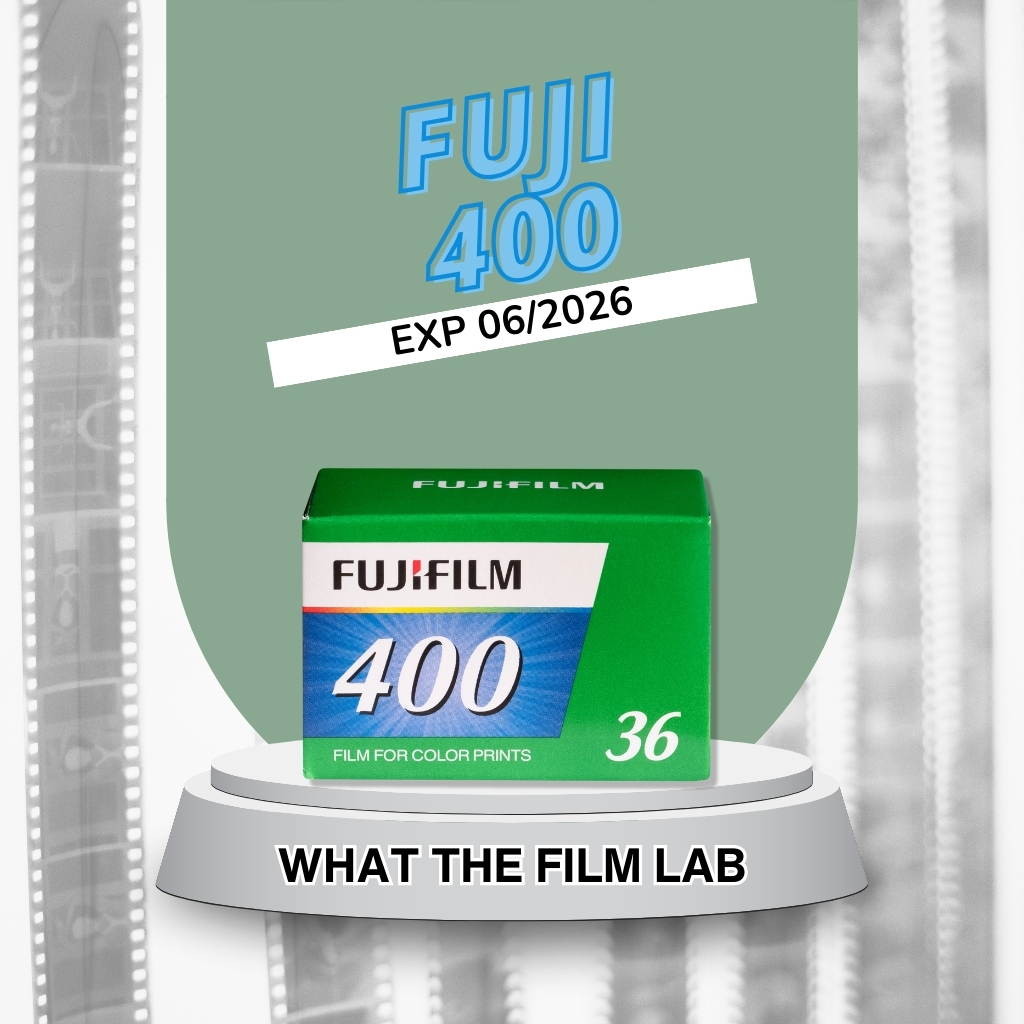Fuji ฟิล์ม Fuji 400 ISO 400 (135) ฟิล์มถ่ายรูป ฟิล์มถ่ายภาพ สำหรับกล้องฟิล์ม 35 mm 36 รูป