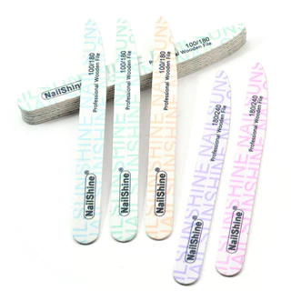 ตะไบเล็บ แบบบาง Nailshine ตะไบบางเข้าซอกเล็บ ตะไบเก็บทรงเล็บ
