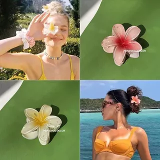 ปิ่นปักผมลีลาวดี กิ๊บผมหางม้า ขนาดใหญ่ วัสดุพีวีซีคุณภาพสูง สีต่างๆ#0312