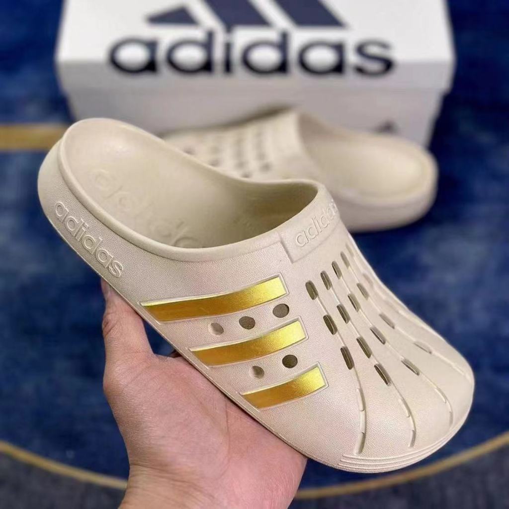 Adidas Adilette Clogs รองเท้าแตะ รองเท้าใส่ในบ้าน กันน้ํา แบบนิ่ม สําหรับผู้ชาย และผู้หญิง