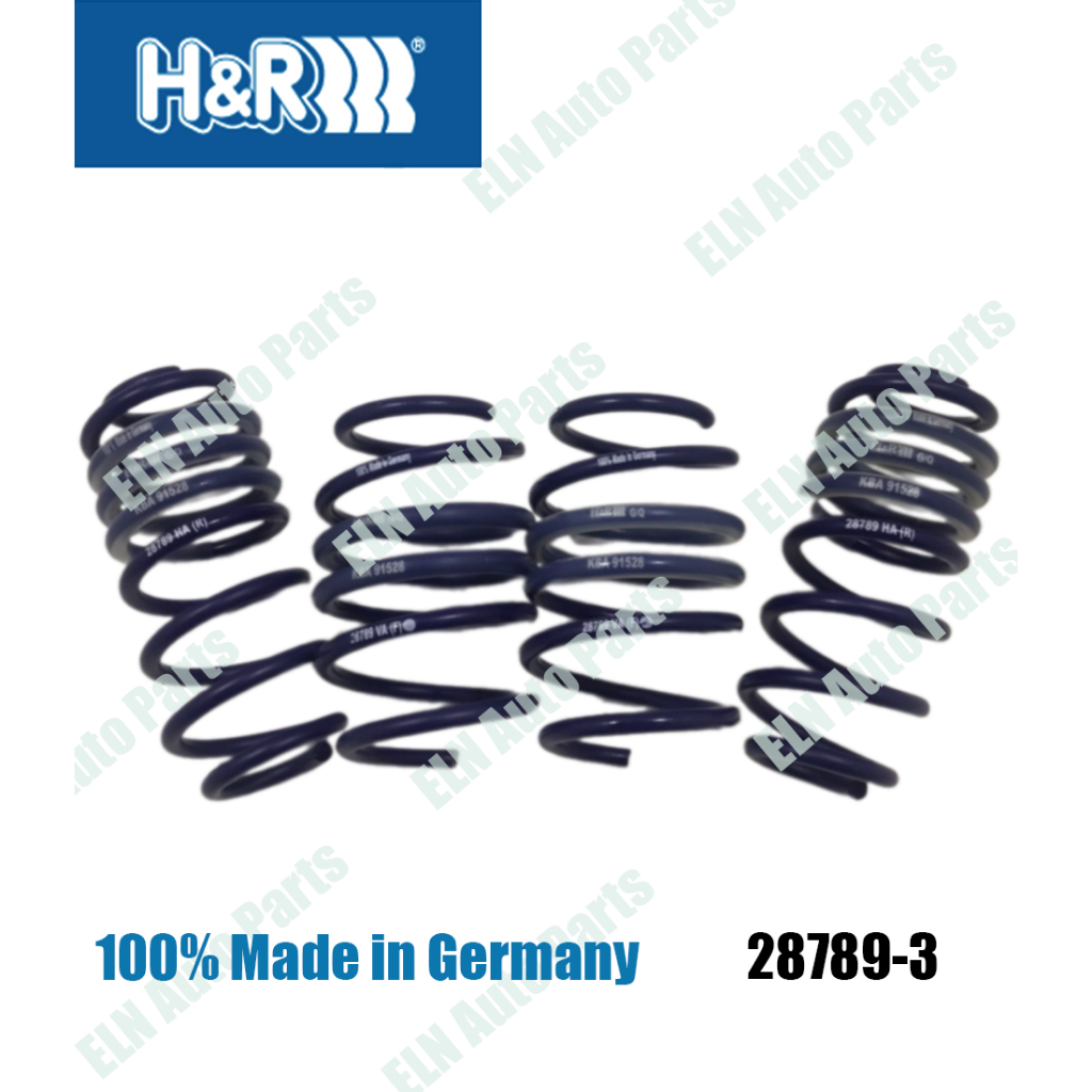 H&R สปริงโหลดAUDI TT/TTS 4wd Gen III type8J(8S/FV) 4wd.14/ incl.S-line sport susp.MRCเตี้ยลง 30 mm.ต