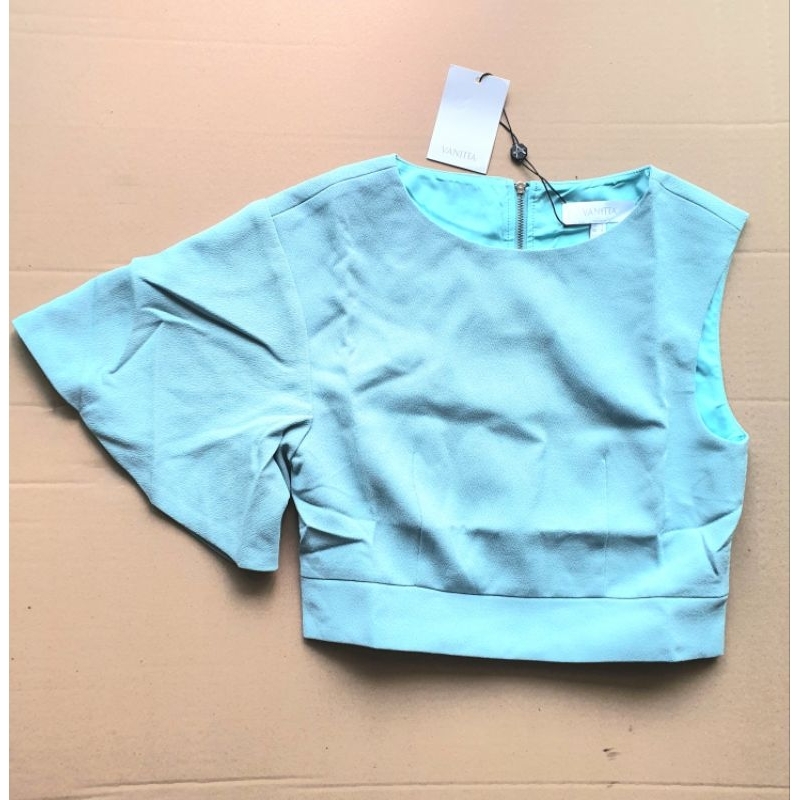 เสื้อครอป แบรนด์ VANITA มือ1 ป้ายห้อย ไซส์ S