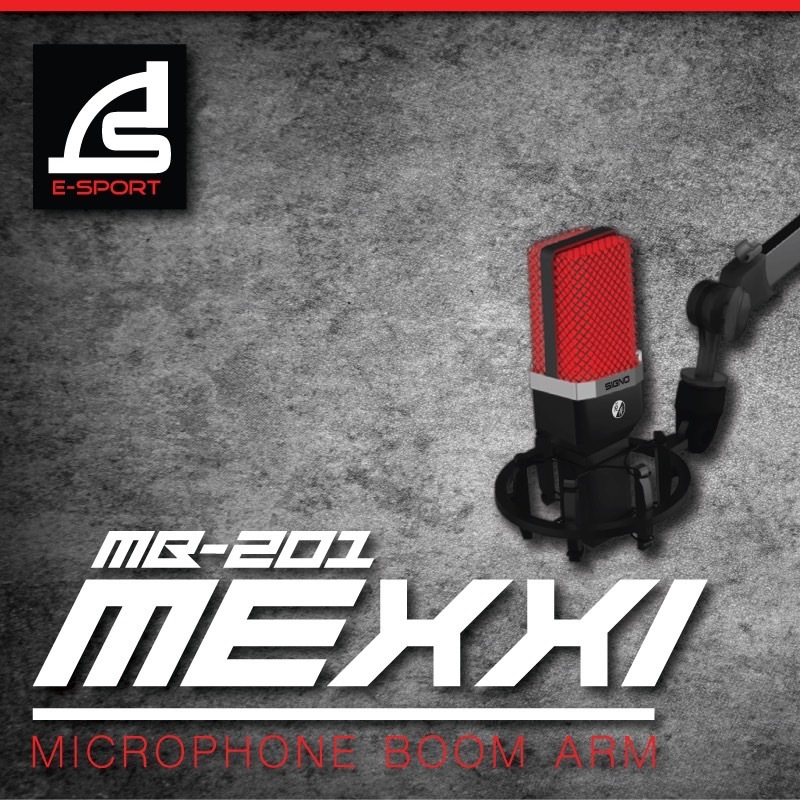 ขาตั้งไมโครโฟน SIGNO E-Sport MB-201 Microphone Boom Arm MEXX ขาจับไมค์ ราคา ถูกที่สุด ดีลบีเคเค แกลเลอรีภาพที่ 6