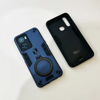 เคสกันกระแทก 2in1 For OPPO Reno14F พร้อมขาตั้ง เคสออปโป้ Reno13 Reno11F Reno12F Reno4 Reno5 Reno6z Reno7z Reno8z Reno8t