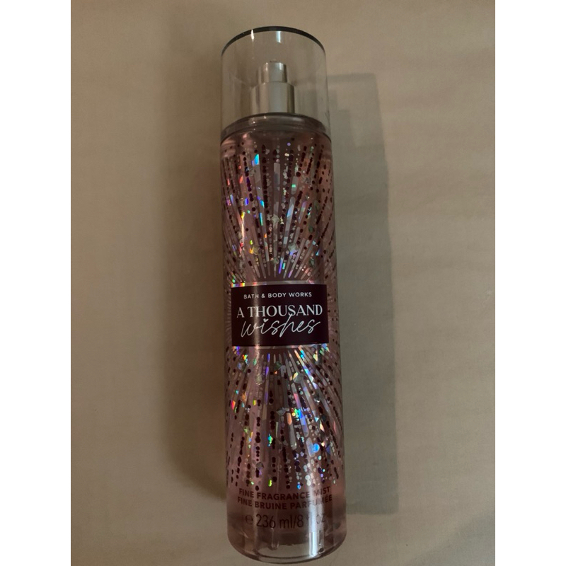 น้ำหอม bath & body works a thousand wishes mille souhaits fragrance mist 236 ml