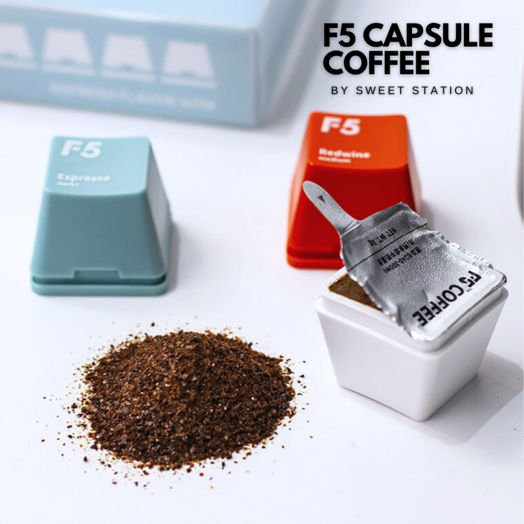 [ซื้อครบ299แถมแก้ว!] กาแฟแคปซูล F5 Coffee Capsule 1แคปซูล/2g. สำหรับชงในน้ำเย็น กาแฟสำเร็จรูป พร้อมดื่ม กาแฟสกัดเย็น - รูปที่ 4