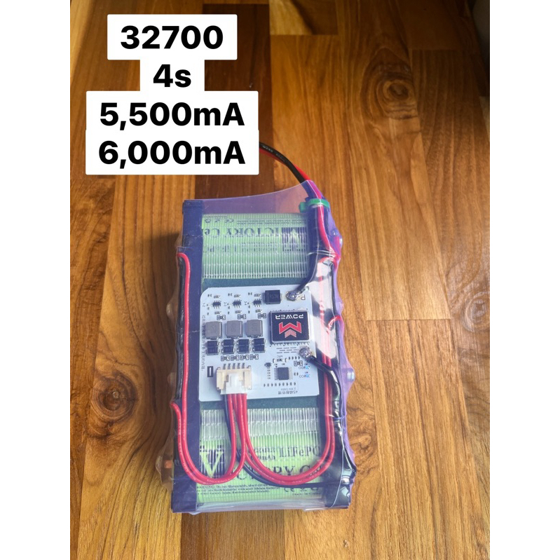 แบตลิเธียมฟอตเฟส LiFePO4 32650,32700 4s 12.8V  5,000mA 6,000mA