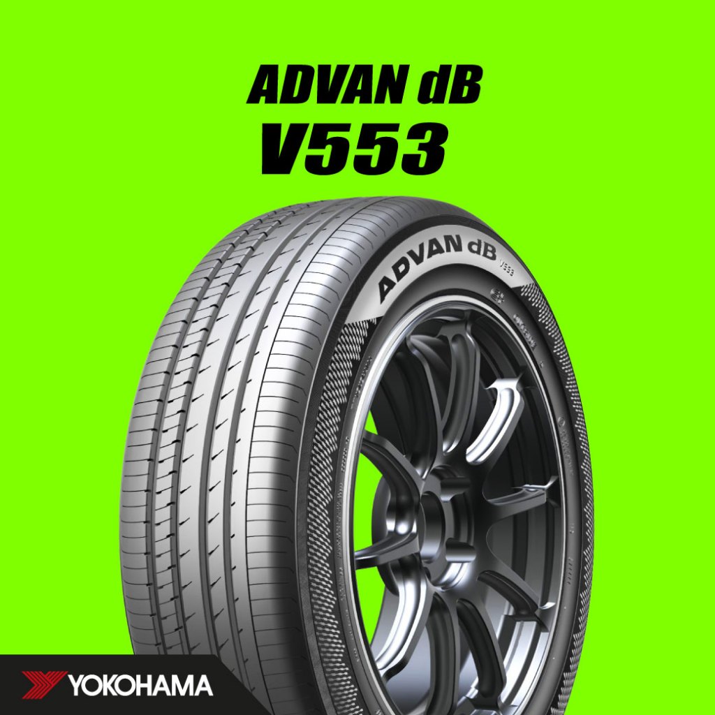 [E-Service] เปลี่ยนยางถึงบ้าน...ยางรถยนต์ YOKOHAMA ADVAN DB V553 ขอบ 15" (4เส้น)