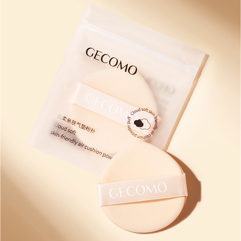 GECOMO Cushion Puff พัฟคุชชั่นเนื้อนุ่ม ช่วยล็อคเมคอัพให้ผิวเป๊ะปังทั้งวัน