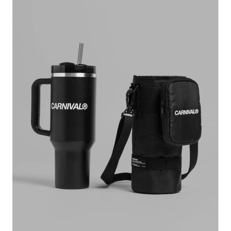 [ ของแท้ ] แก้ว กระเป๋าใส่แก้ว CARNIVAL X STANLEY ADVENTURE QUENCHER TUMBLER & TUMBLER CARRYING CASE ของใหม่ พร้อมส่ง