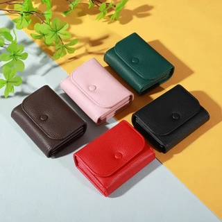 B-1088🔥กระเป๋าสตางค์ใบสั้น หนัง Pu พกพาสะดวก ขนาดเล็กแบบพกพา พร้อมช่องใส่บัตร สีสดใส แฟชั่นสําหรับสตรี -น่ารัก