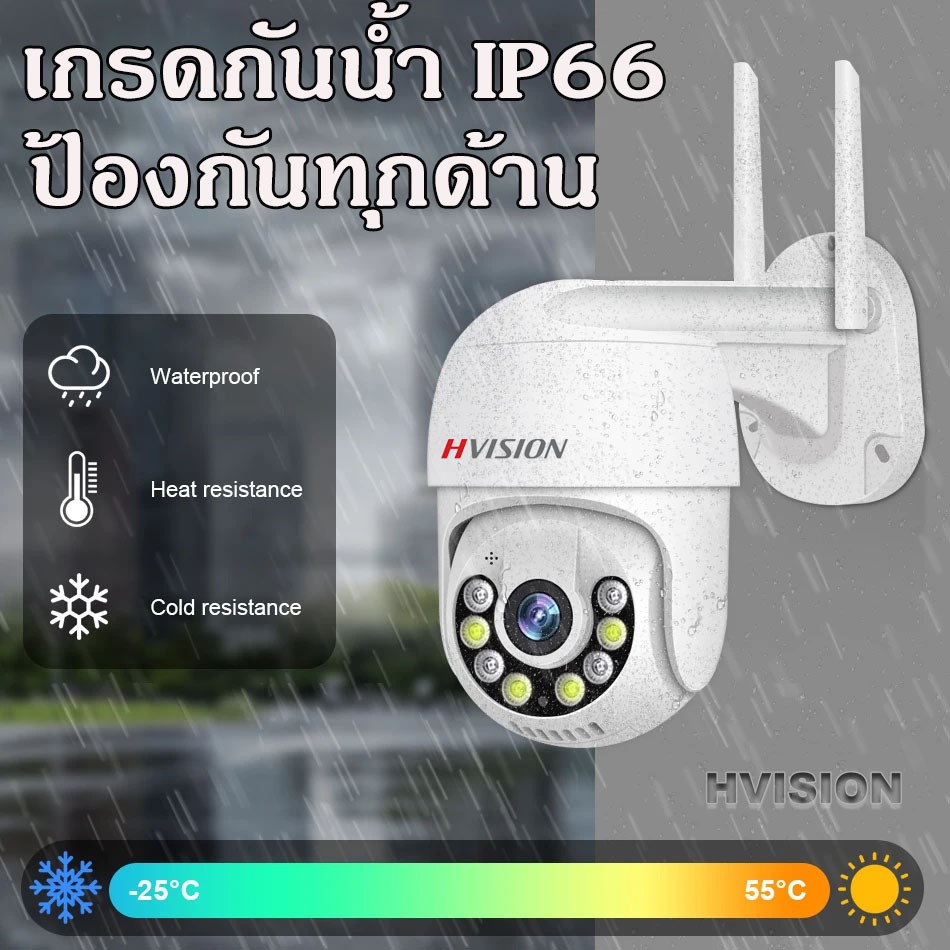 ล้องวงจรปิด 5G 8ล้านพิกเซล PTZ WIFI ip camera HD 4K กล้องวงจรปิดไร้สาย ภาพคมชัด กล้องกันน้ำ​ outdoor