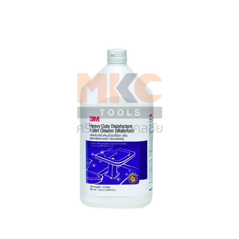 น้ำยาล้างห้องน้ำฆ่าเชื้อโรค ขจัดคราบหนัก กลิ่นวอเตอร์ลู 3.8L 3M