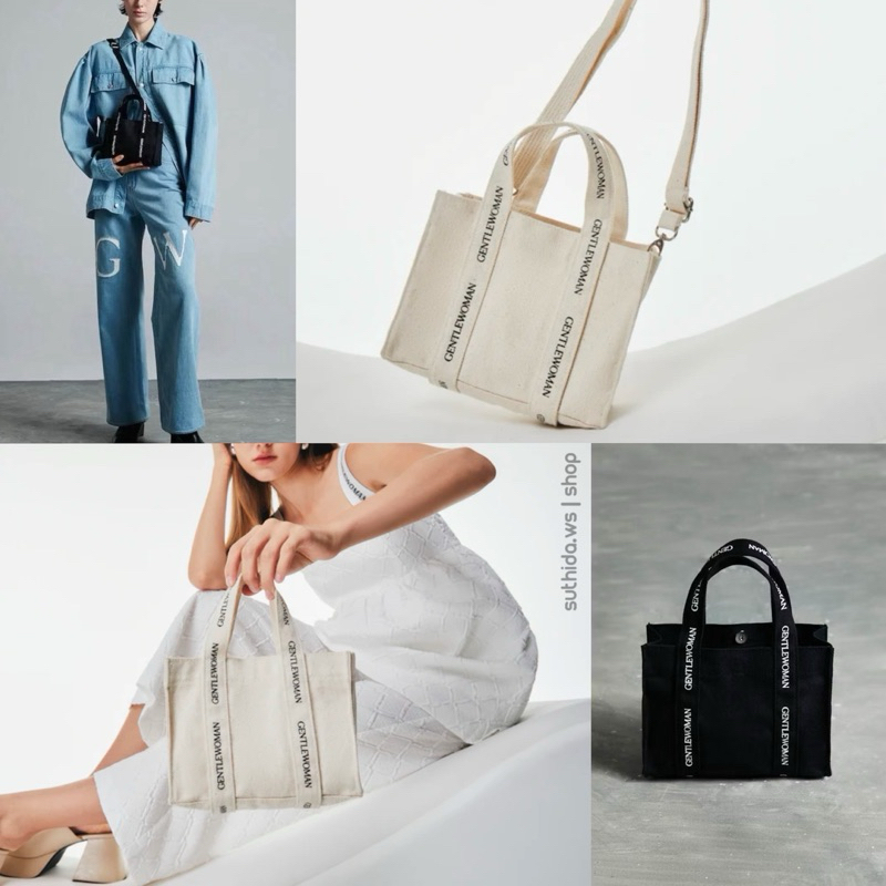 กระเป๋าสะพายข้างมินิ GENTLE WOMAN รุ่น MICRO BOX TOTE BAG