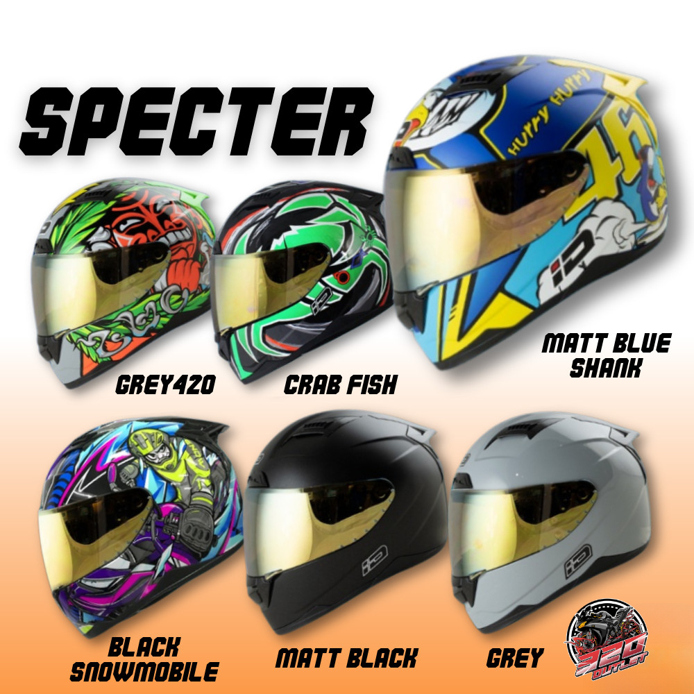 หมวกกันน็อค ID รุ่น SPECTER ส่งไว!! 320SP OUTLET !!