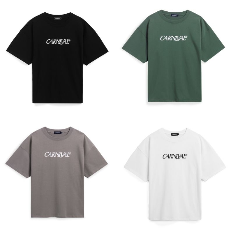 [ ของแท้ ] เสื้อยืด CARNIVAL AUTOGRAPH OVS T-SHIRT ของใหม่ พร้อมส่ง