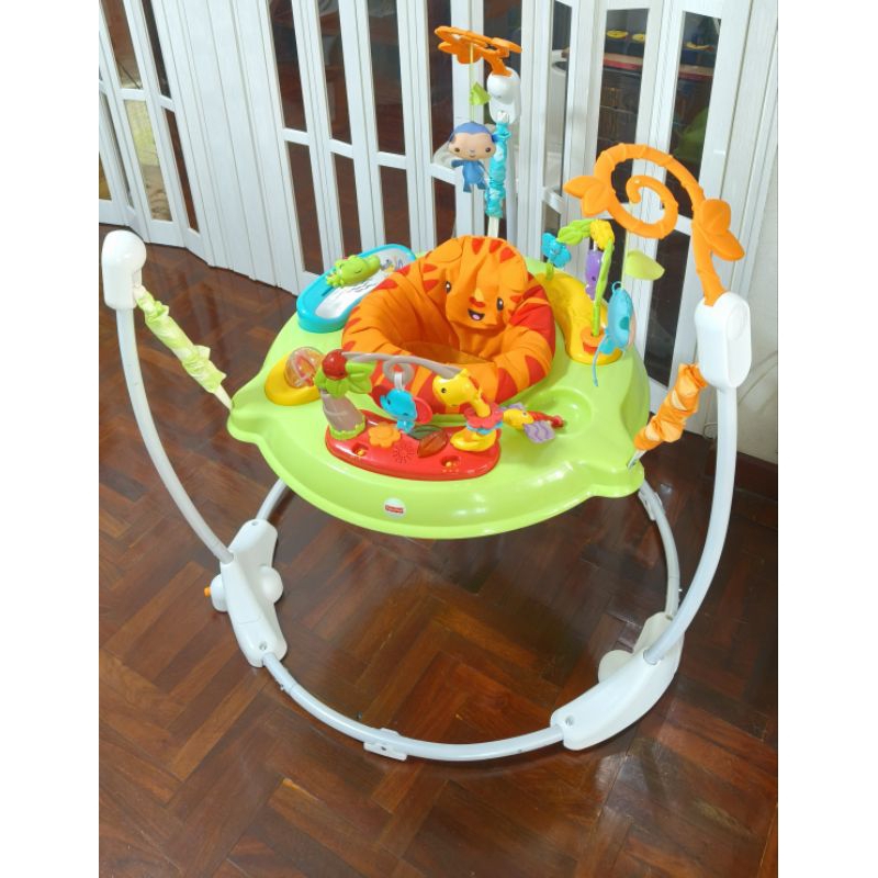 Jumper rain forest Fisher price แท้ มือสอง